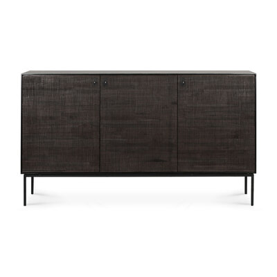 Ethnicraft teak Grooves sideboard 3 deuren