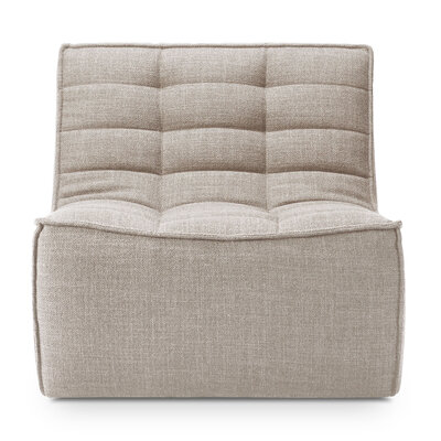Ethnicraft N701 sofa -1 seater- Beige