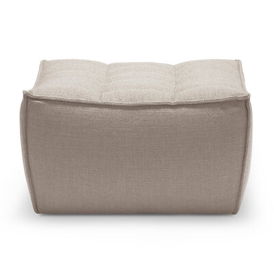 Ethnicraft N701 sofa - footstool- Beige