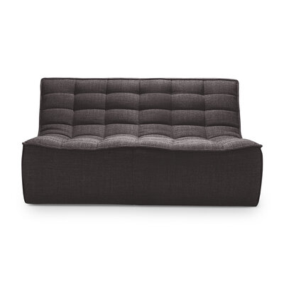 Ethnicraft N701 sofa - 2 seater - Dark grey