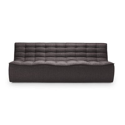 Ethnicraft N701 sofa - 3 seater - Dark grey