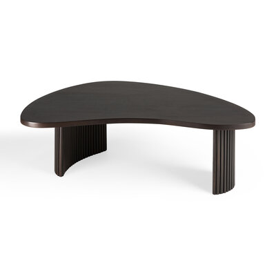 Ethnicraft Mahogany Boomerang 85cm coffee table