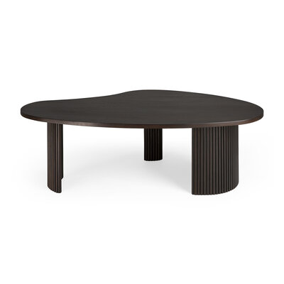 Ethnicraft Mahogany Boomerang 125cm coffee table