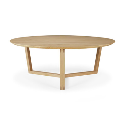 Ethnicraft Oak Tripod coffee table