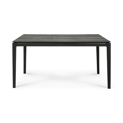 Ethnicraft Oak Bok black dining table 160 cm