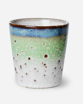 HKliving 70s ceramics: coffee mug, comet