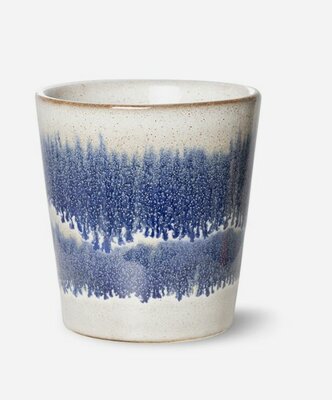 HKliving 70s ceramics: coffee mug, cosmos