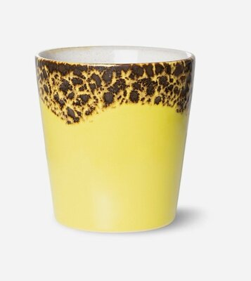 HKliving 70s ceramics: coffee mug, solar