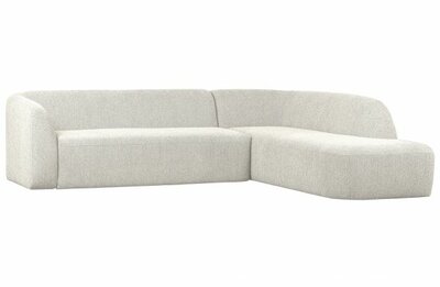 WOOOD Premium Sloping Hoekbank Rechts Pearl Melange
