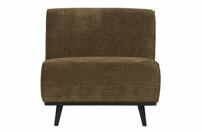 WOOOD Premium Statement 1-zits Element Brede Platte Rib Rock