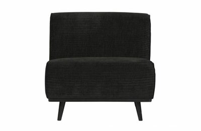 WOOOD Premium Statement 1-zits Element Brede Platte Rib Graphite