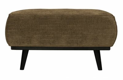 WOOOD Premium Statement Hocker Brede Platte Rib Rock