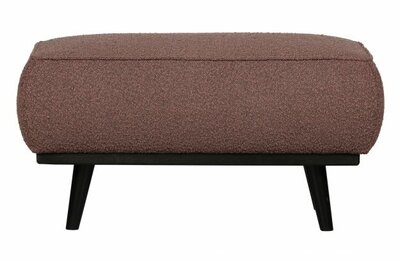WOOOD Premium Statement Hocker BoucIÈ Coffee