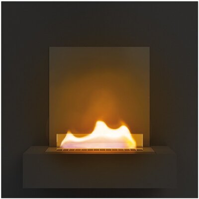 Tenderflame Contour 90 black wandhaard (showmodel winkel)