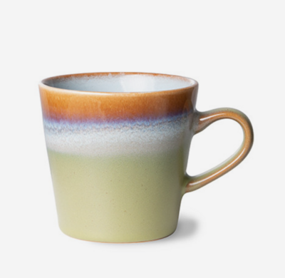 HKliving 70s ceramics: americano mug peat