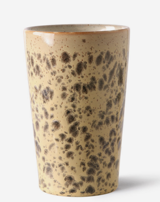 HKliving 70s ceramics tea mug tiger