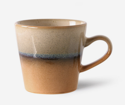 HKliving 70s ceramics americano mug tornado