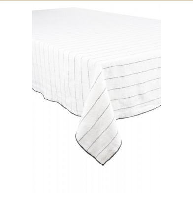 HAOMY tafekleed Calvi nappe blanc 170x250