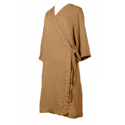 HAOMY Dili robes S/M Tabac