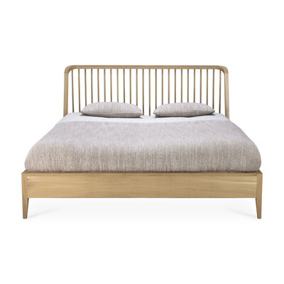 Ethnicraft oak Spindle bed 180-200