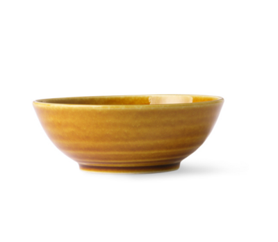 HKliving Kyoto ceramics: Japans soep kom bruin