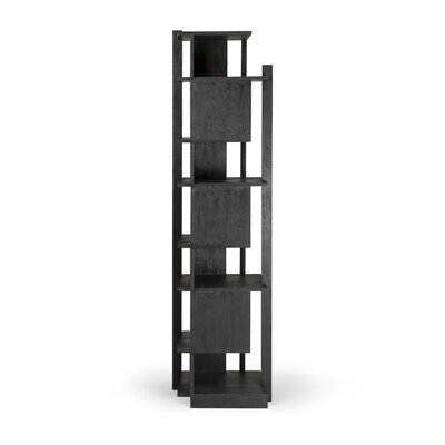 Ethnicraft Teak Abstract black column-varnished