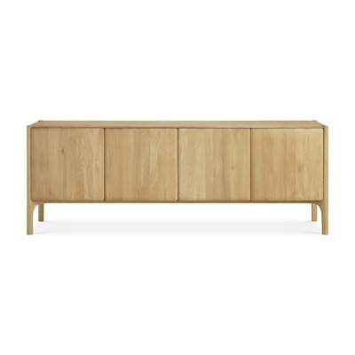 Ethnicraft PI sideboard oak 4 doors 230cm