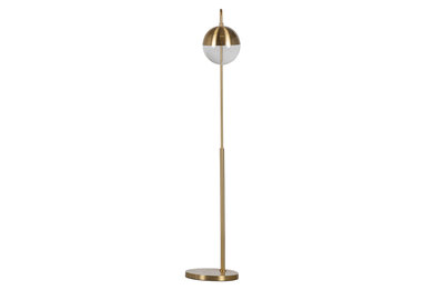 Bepurehome Globular Staande Lamp Metaal Antique Brass