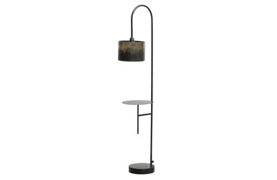 Bepurehome Blackout Staande Lamp Metaal Zwart