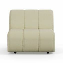 kliving Wave couch: Element Middle, Corduroy Rib, Hay