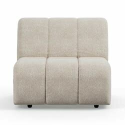 kliving Wave couch: Element Middle, Corduroy Rib, Boucle Cream