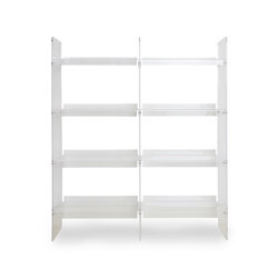 HKliving Modular Acrylic Cabinet 160cm Clear