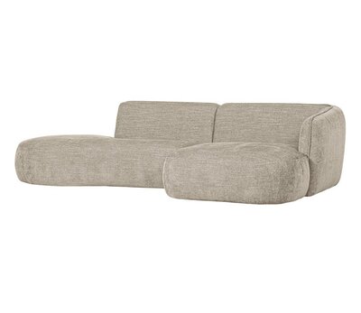 WOOOD Exclusive Polly chaise longue rechts zand