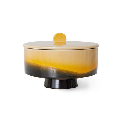 HKliving 70s ceramics: bonbon bowl, sunshine