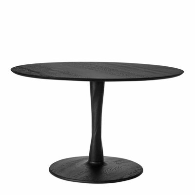 Ethnicraft Torsion dining table oak black 127cm