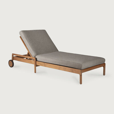 Ethnicraft Outdoor Jack Teak Verstelbaar Ligbed Mocha