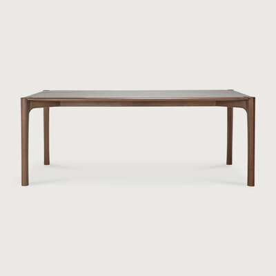 Ethnicraft Pi Dining Table Teak Brown Rectangular 200cm