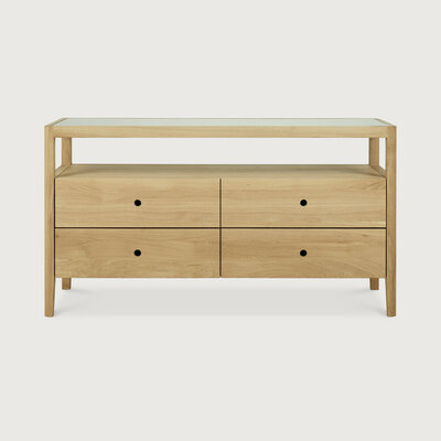 Ethnicraft oak Spindle Dresser