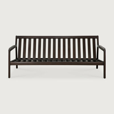 Ethnicraft  Jack Mahonie Dark Brown Bank Frame 2 Seater