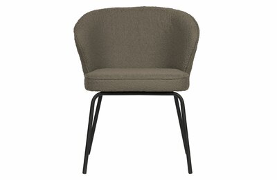 SALE! BePureHome Admit eetkamerstoel Bouclé Nougat