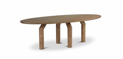 DYYK Anac eetkamertafel eikenhout ovaal 240cm
