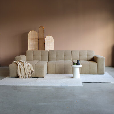 Pepp Interiors Wave Bank Chaise Longue Links In Standaard Stof Now Or Never 18
