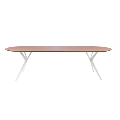 NOGA design Zoë eetkamertafel plat ovaal HPL