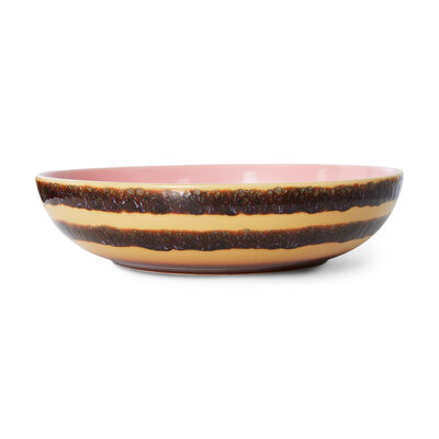 HKLIVING 70s ceramics: salad bowl, serene