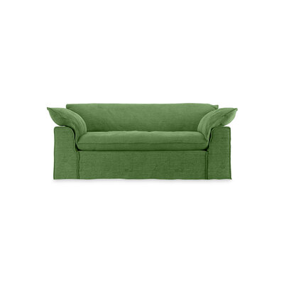HKLIVING Nomad Couch Royal velvet Green 204cm