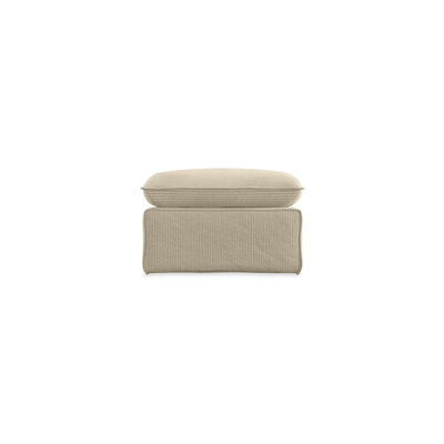 HKLIVING Nomad Couch Hocker Corduroy Rib Hay
