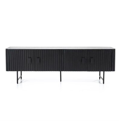 Eleonora Tv Meubel Remi 4 Deurs Zwart