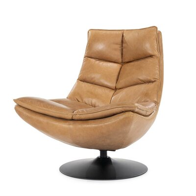 Eleonora Fauteuil Sven Cognac Boho Leder