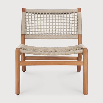 Ethnicraft Jack Woven outdoor loungestoel