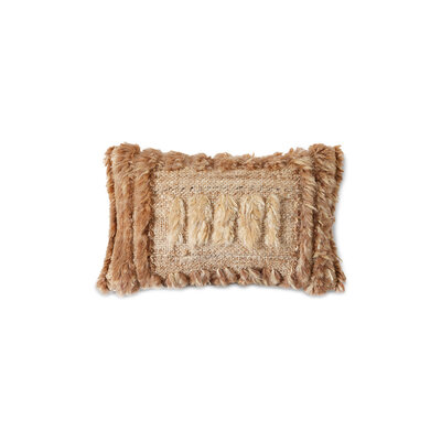 HKLIVING Natural furry cushion 40X25 CM